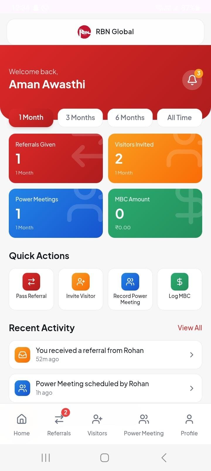 RBN Member App Preview
